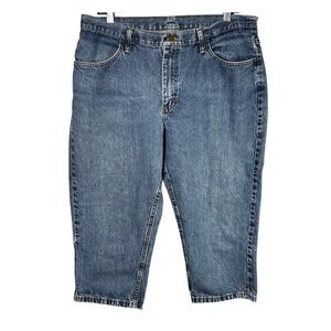 Riders by Lee Womens Jeans 16 Medium Wash Classic Fit Straight Leg Denim